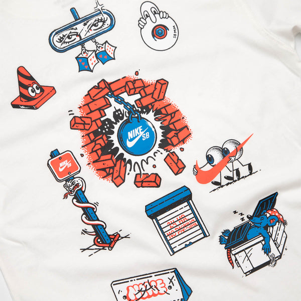Nike SB - Bulldoze T-Shirt - White
