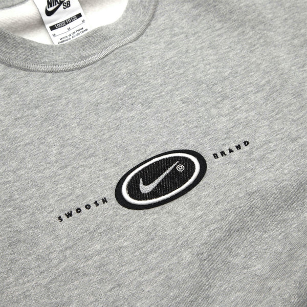 Nike SB - Futura Crewneck Sweatshirt - Dark Grey Heather