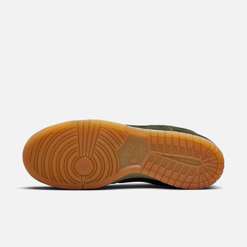 Nike SB - Pro B Dunk Low Shoes - Sequoia / Sequoia - Light Army - White