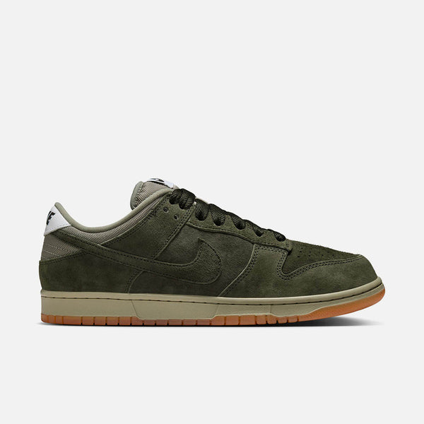 Nike SB - Pro B Dunk Low Shoes - Sequoia / Sequoia - Light Army - White