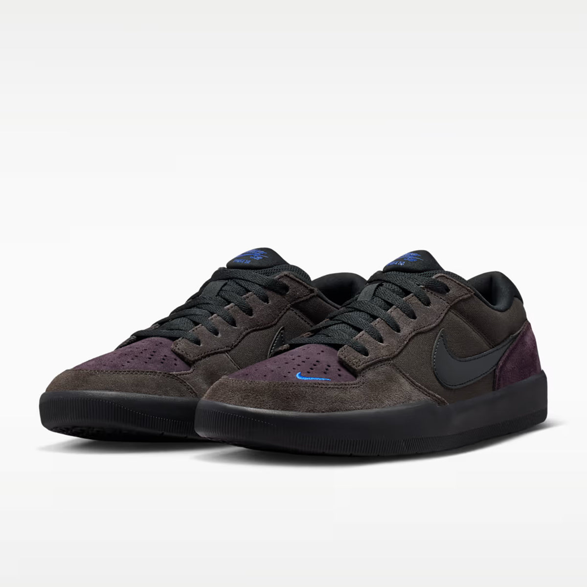 Nike SB - Force 58 Shoes - Shadow Brown / Burgundy Ash / Racer Blue / Black