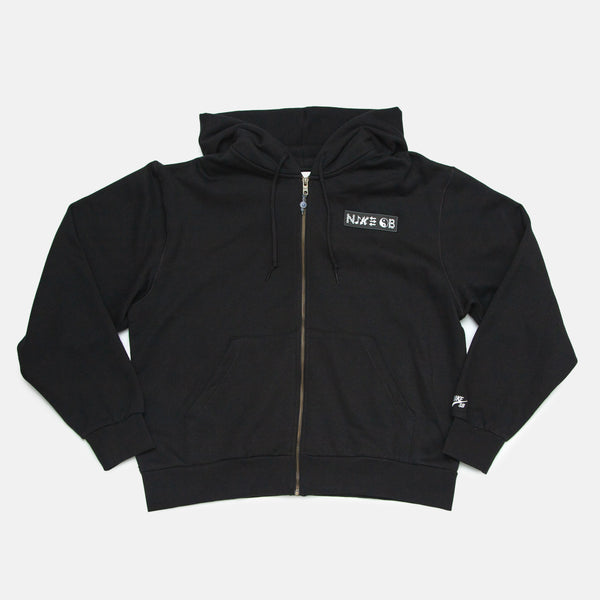 Nike SB - Graphic Zip Hooded Sweatshirt - Black