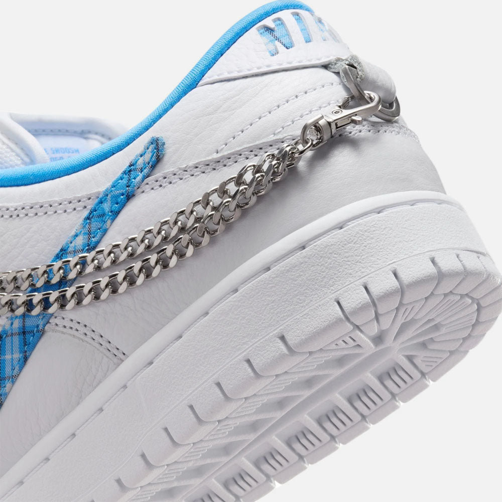 nike womens wmns air force 1 low lx white university blue
