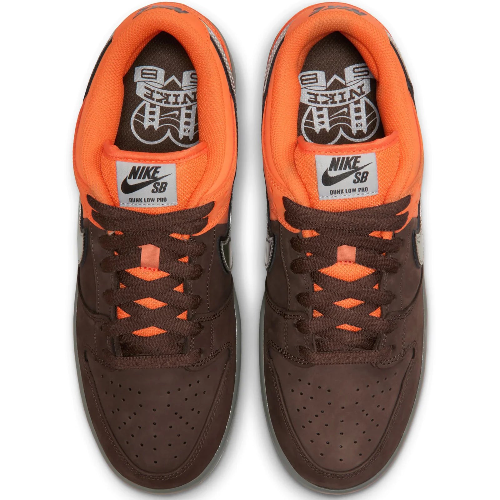 Nike SB - Dunk Low Pro Shoes - Safety Orange / Wolf Grey