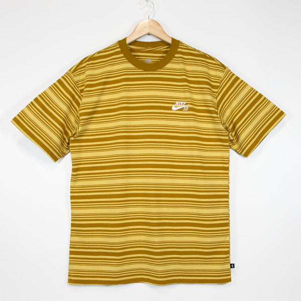 Nike SB - Striped T-Shirt - Bronzine