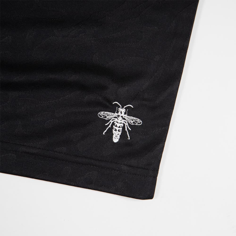 Nike SB - Drip Font 02 Short Sleeve Skate Jersey - Black / Black / White