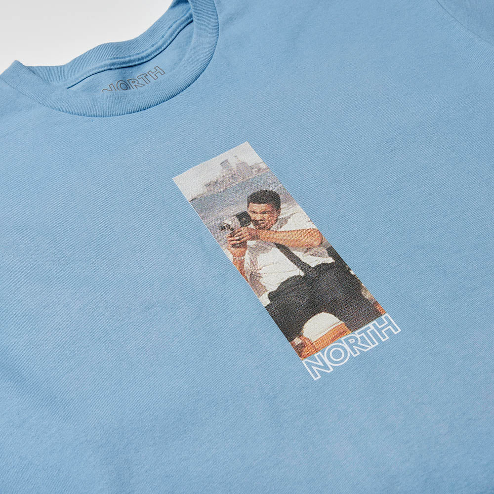 North Skate Mag - Ali T-Shirt - Slate Blue