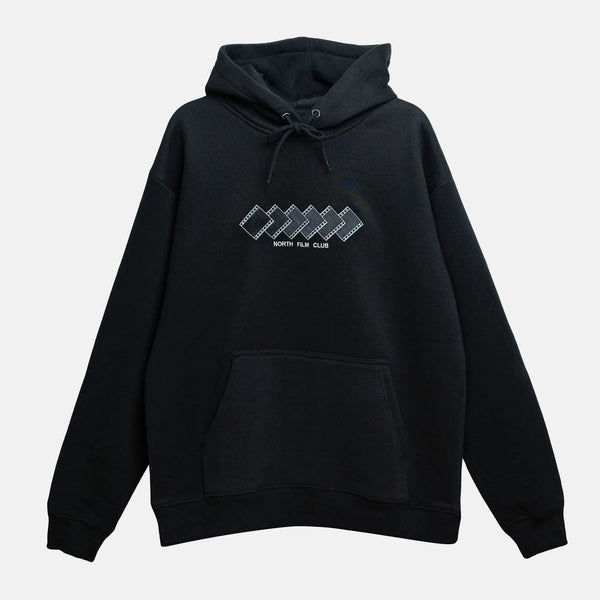 North Skate Mag - Film Club Pullover Hooded Sweatshirt - Black