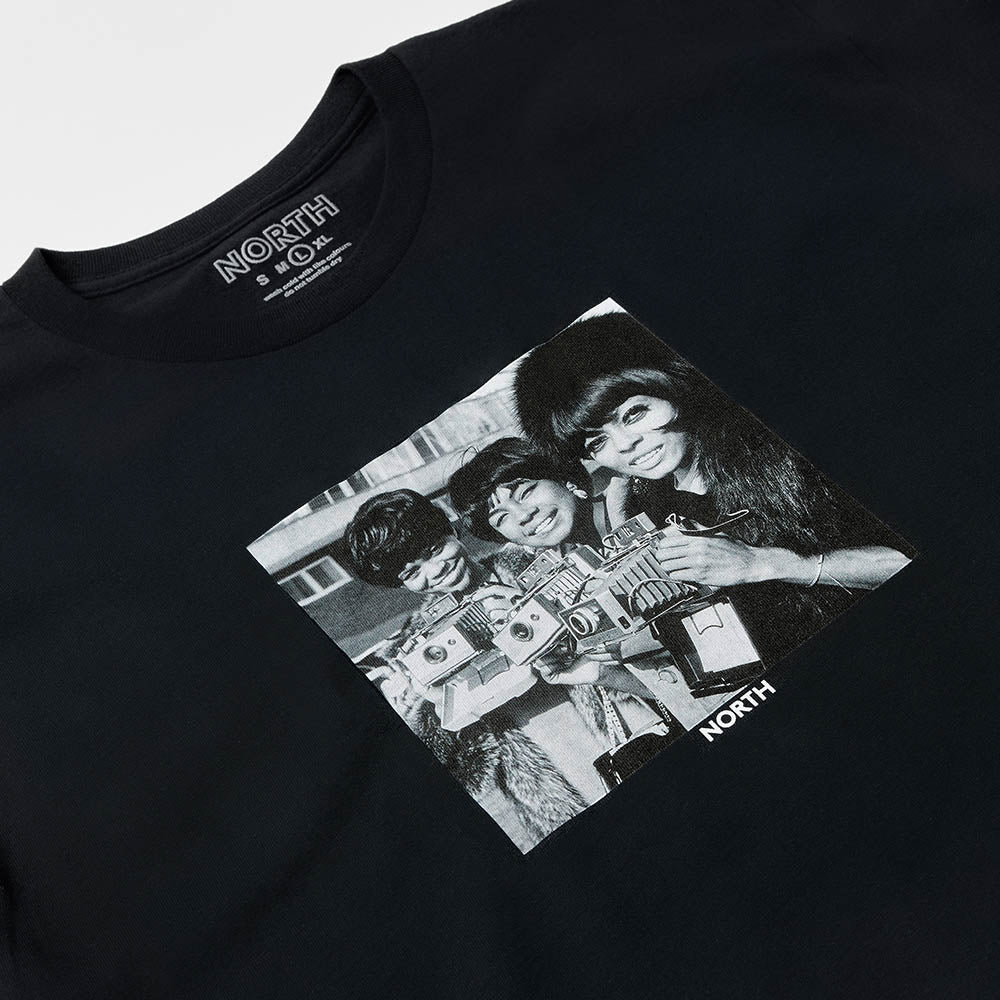 North Skate Mag - Supremes T-Shirt - Black