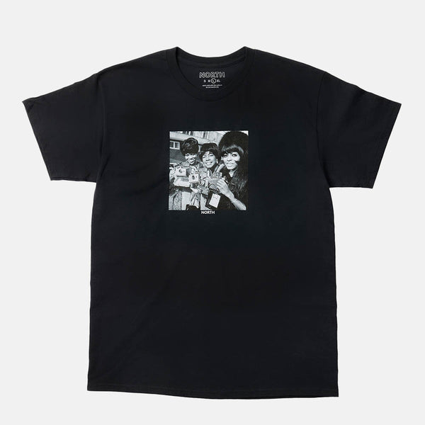 North Skate Mag - Supremes T-Shirt - Black