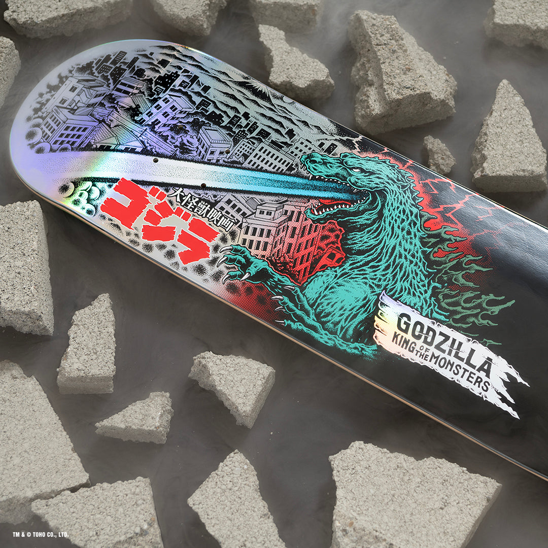 Santa Cruz - 8.25" Godzilla O'Brien Reaper Skateboard Deck