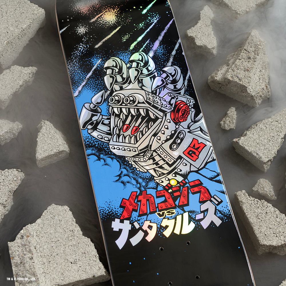 Santa Cruz - 8.0" Godzilla Mecha Hand Skateboard Deck