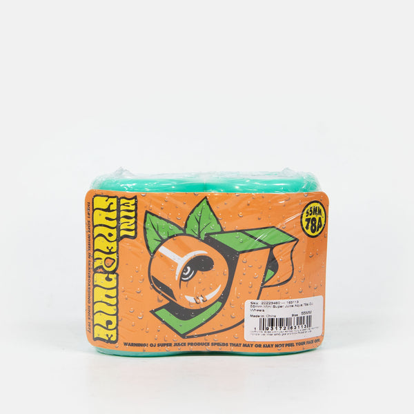 OJ Wheels - 55mm (78a) Mini Super Juice Skateboard Wheels - Aqua