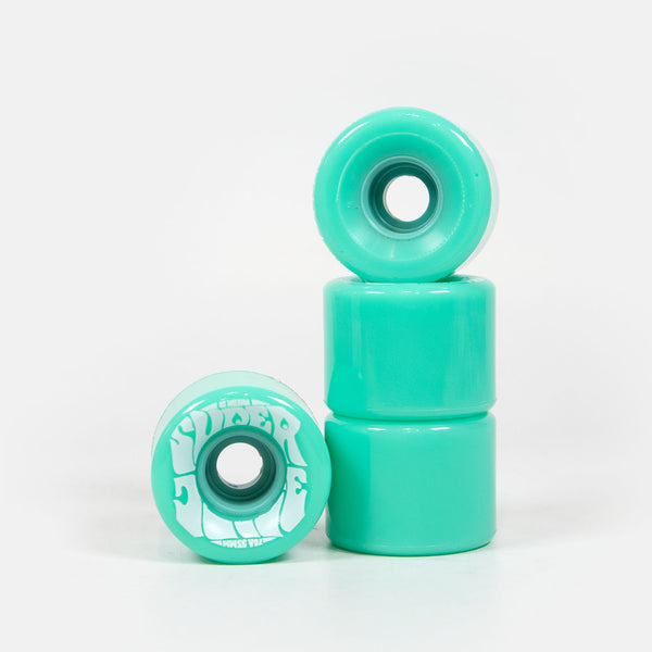 OJ Wheels - 55mm (78a) Mini Super Juice Skateboard Wheels - Aqua