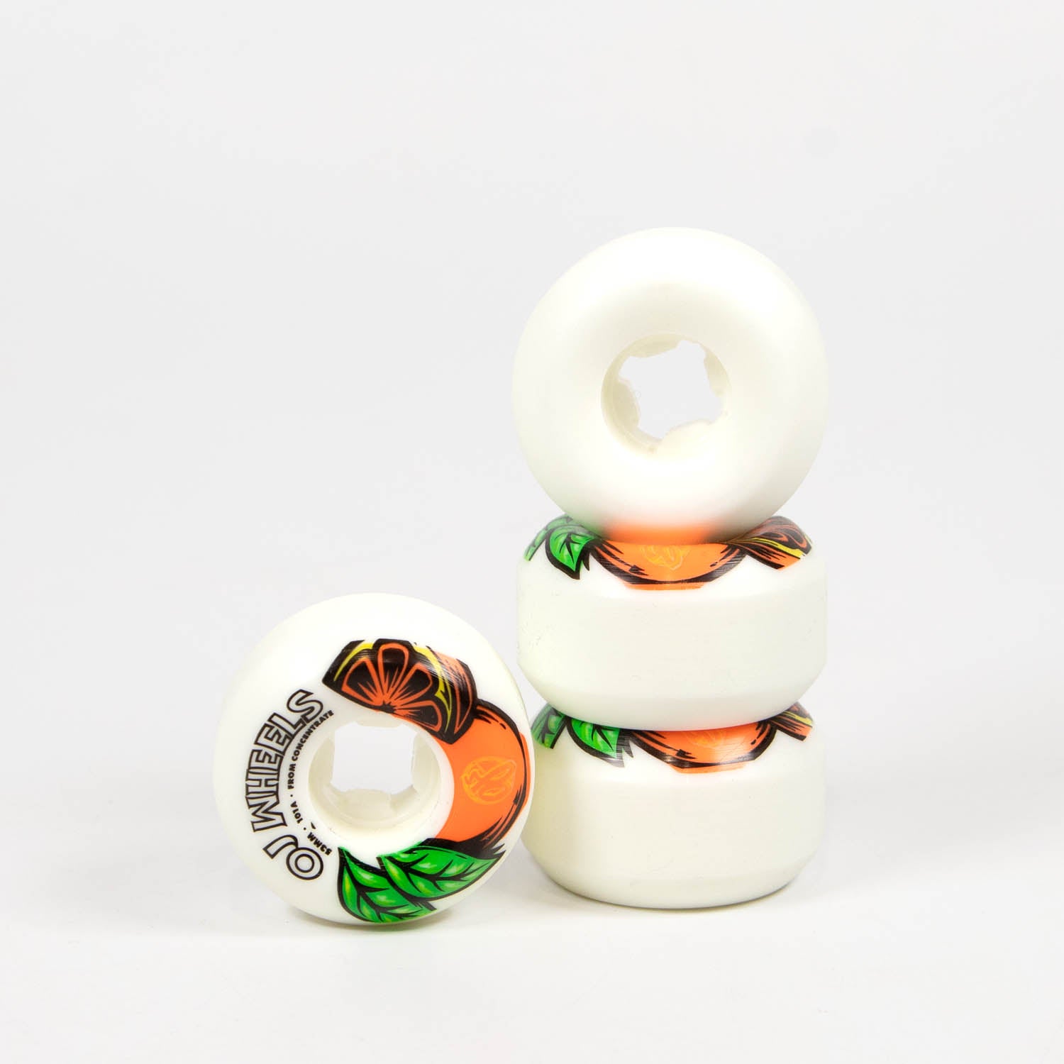 OJ Wheels - 53mm (101a) From Concentrate Hardline Wheels - White