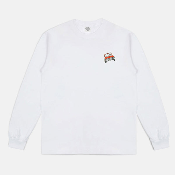 The National Skateboard Co. - ORDNANCE LONG SLEEVE T-SHIRT - WHITE