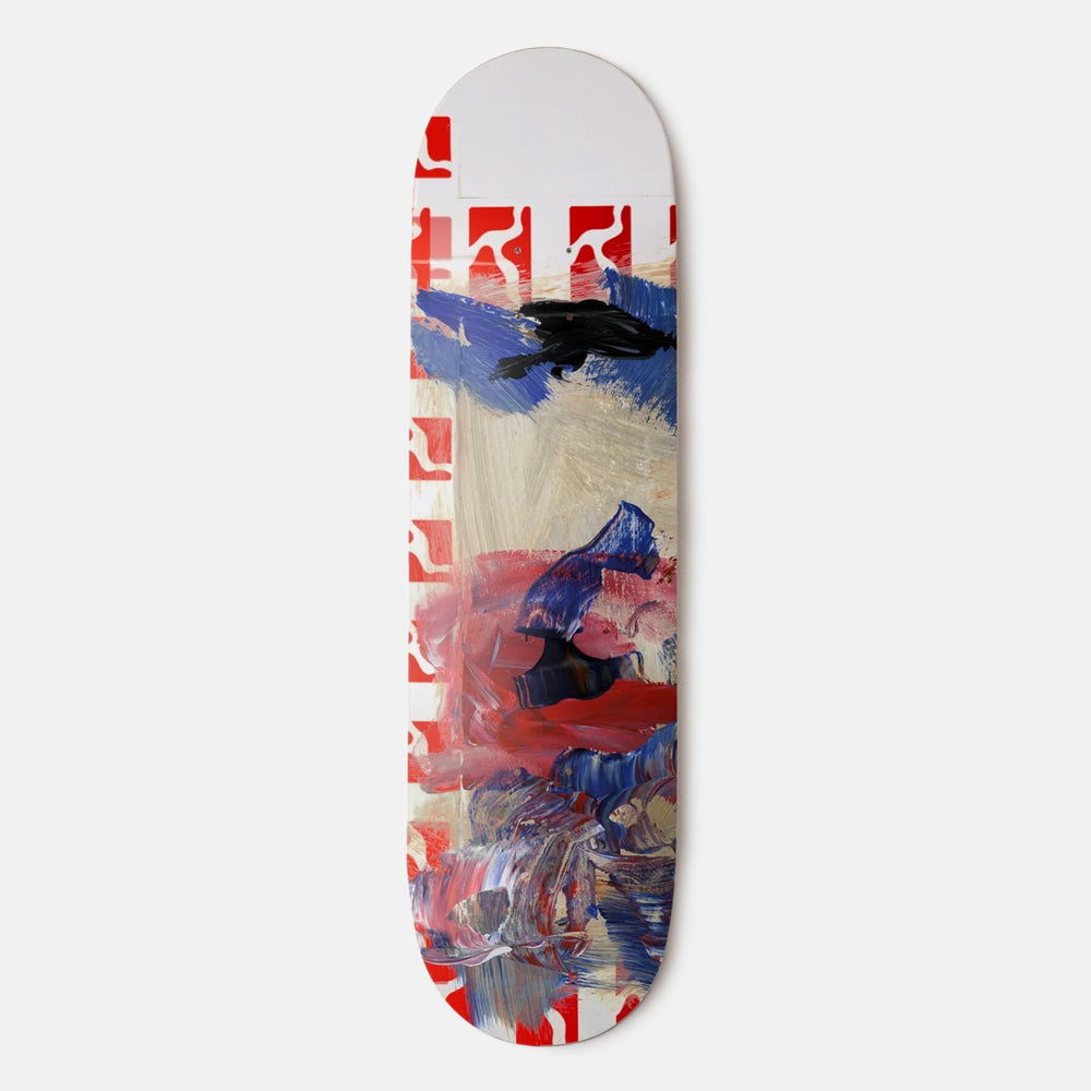 POETIC COLLECTIVE - 8.375" MAXIMALIST RED SKATEBOARD DECK