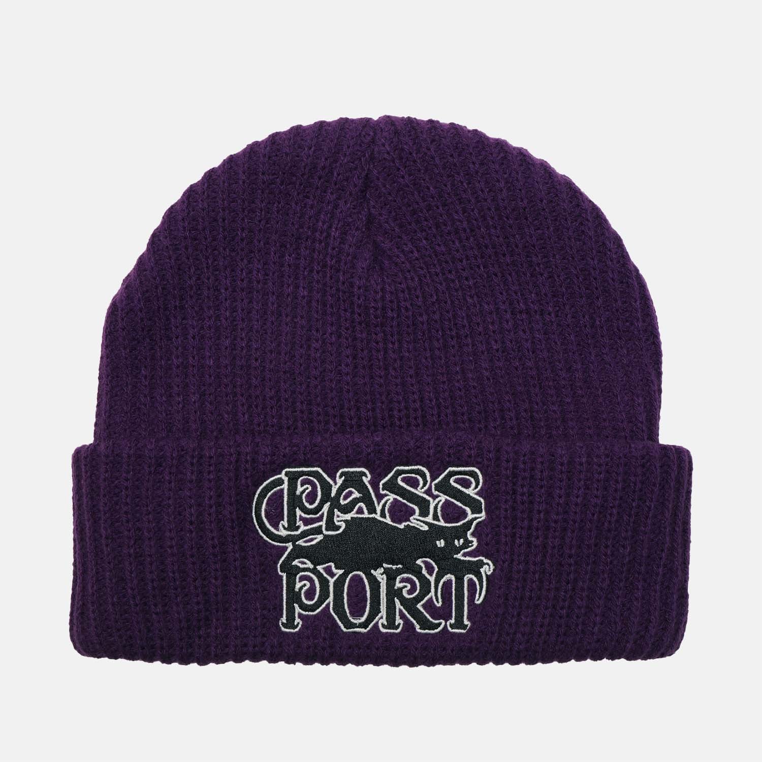 Pass Port - Slinkin' Beanie - Eggplant