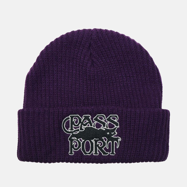 Pass Port - Slinkin' Beanie - Eggplant