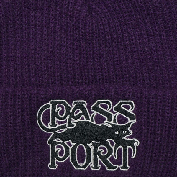 Pass Port - Slinkin' Beanie - Eggplant