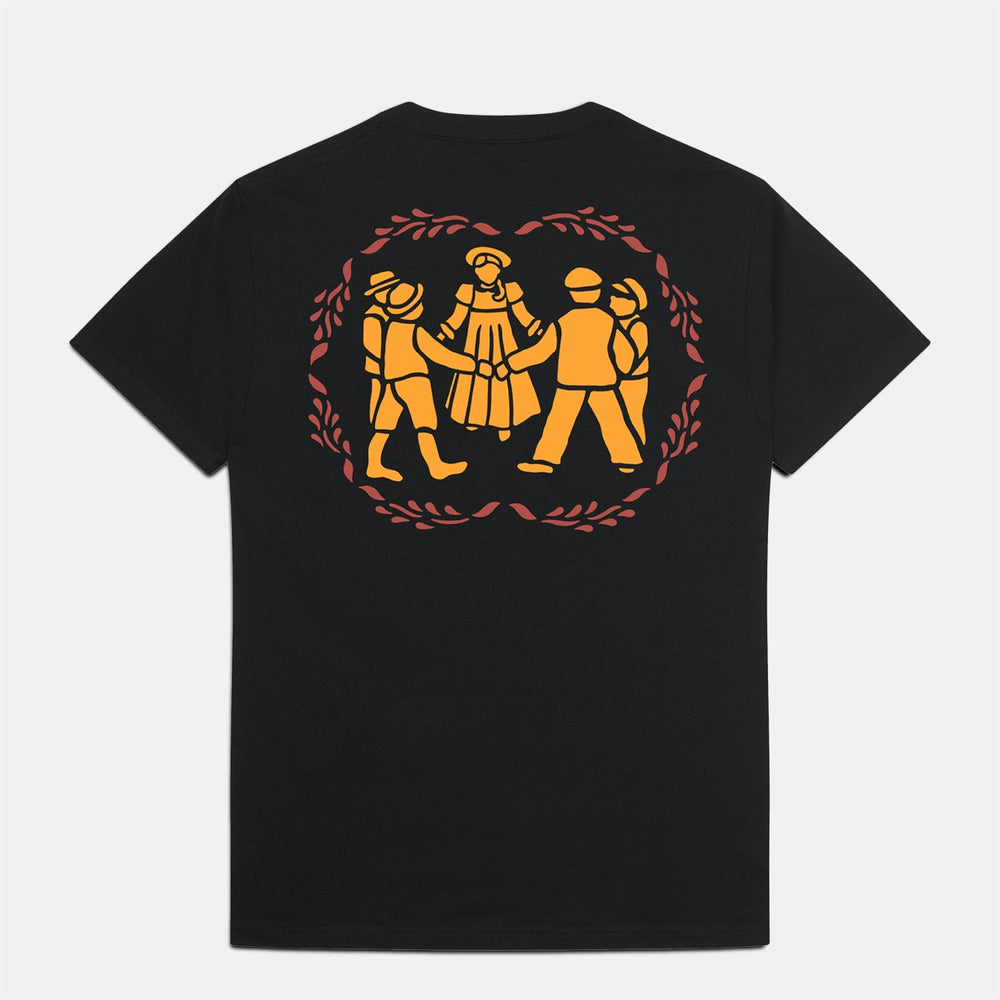 Pass Port Skateboards - Communal Bell T-Shirt - Black