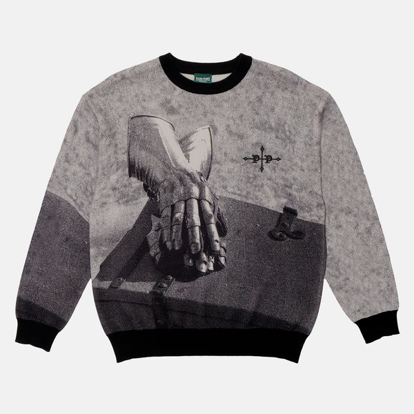 Pass Port Skateboards - Gauntlets Knitted Jumper - Black