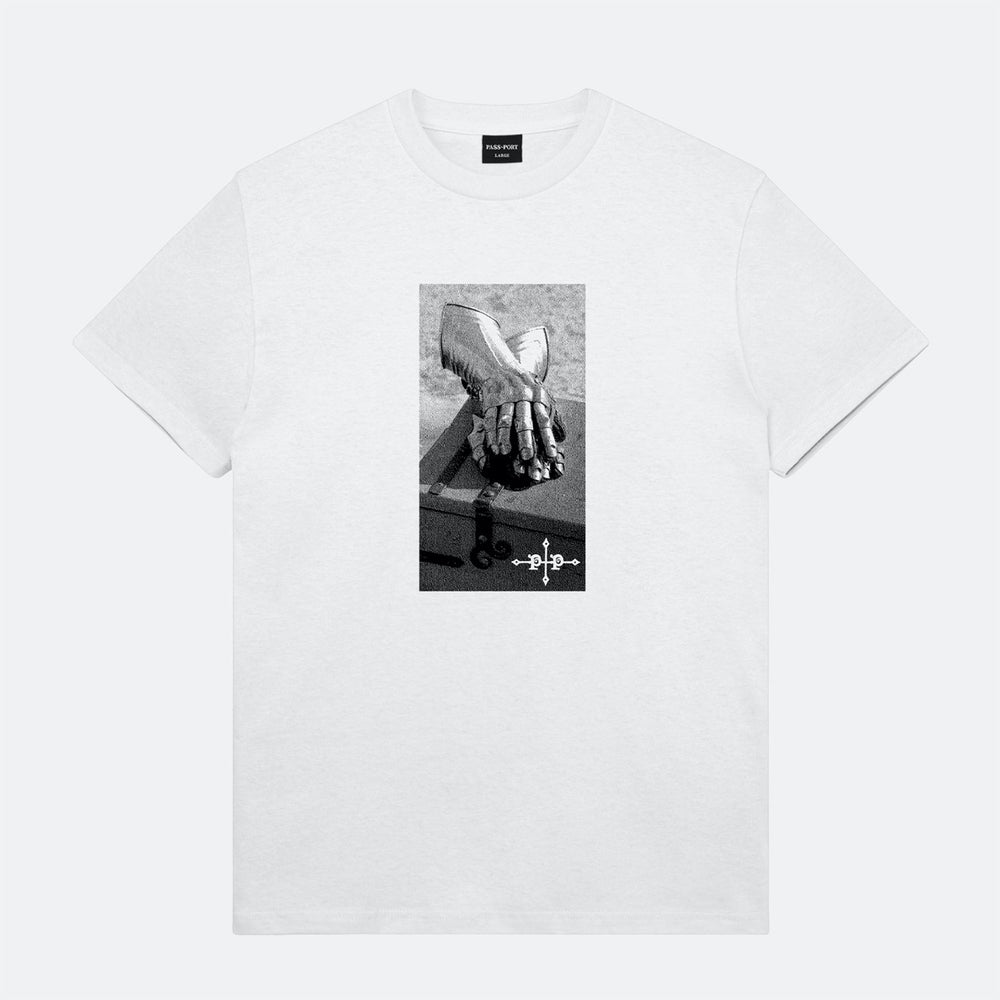 Pass Port Skateboards Gauntlets White T-Shirt