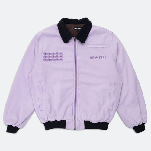 Pass Port Skateboards - Scissorcraft Freight Jacket - Lilac