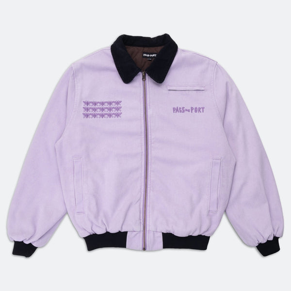 Pass Port Skateboards - Scissorcraft Freight Jacket - Lilac