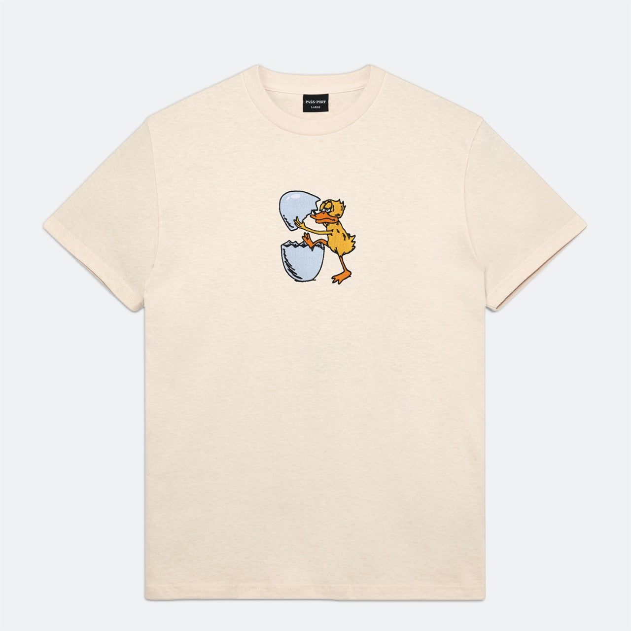 Pass Port Skateboards - Over It T-Shirt - Natural