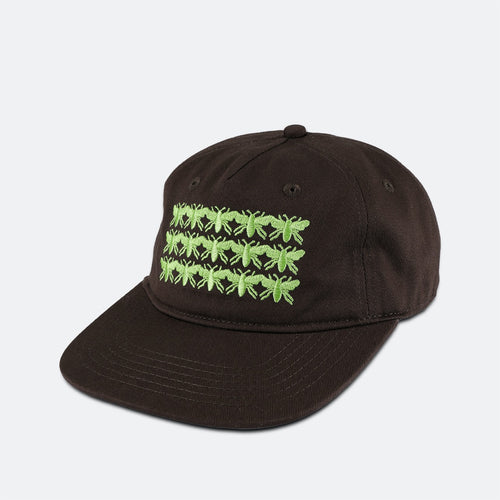 Pass Port Skateboards - Scissorcraft Workers 5-panel Cap - Dark Chocolate