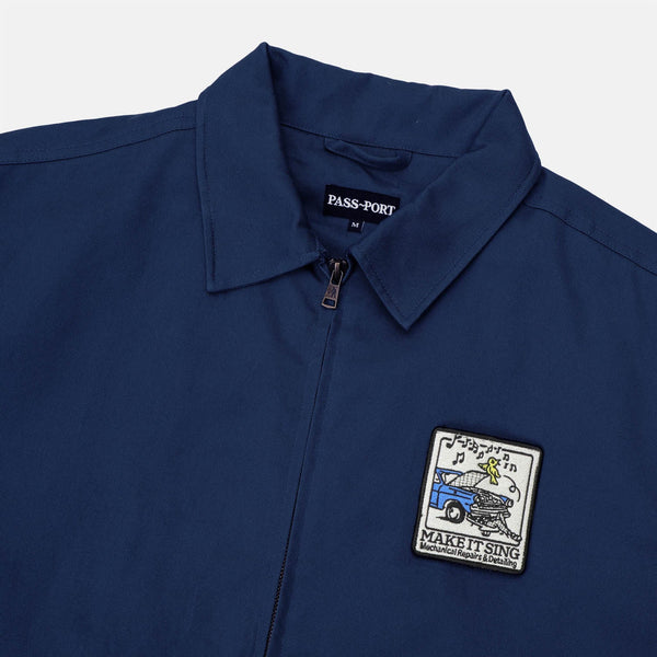 Pass Port Skateboards - Make It Sing Workers Jacket - Navy