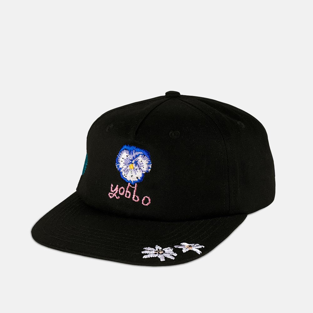 Pass Port Skateboards - Yobbo Workers Cap - Black