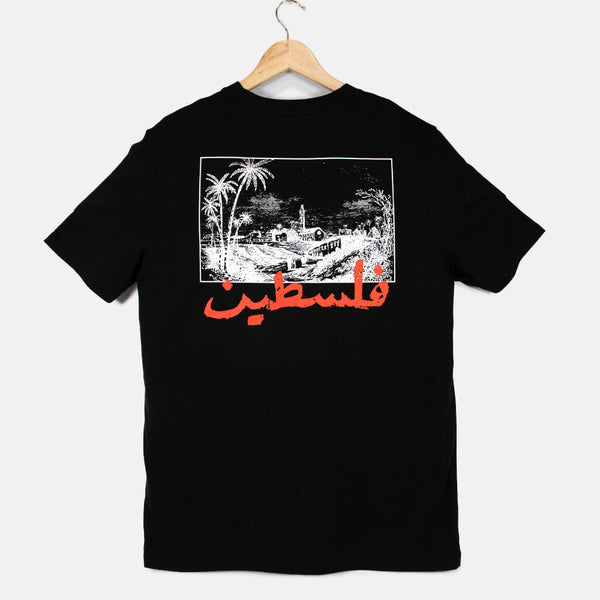 SkatePal - Palms T-Shirt - Black