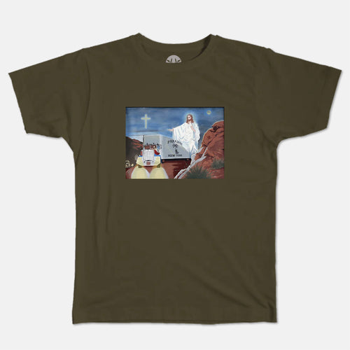 Paradise NYC - Protect Him T-Shirt - Olive
