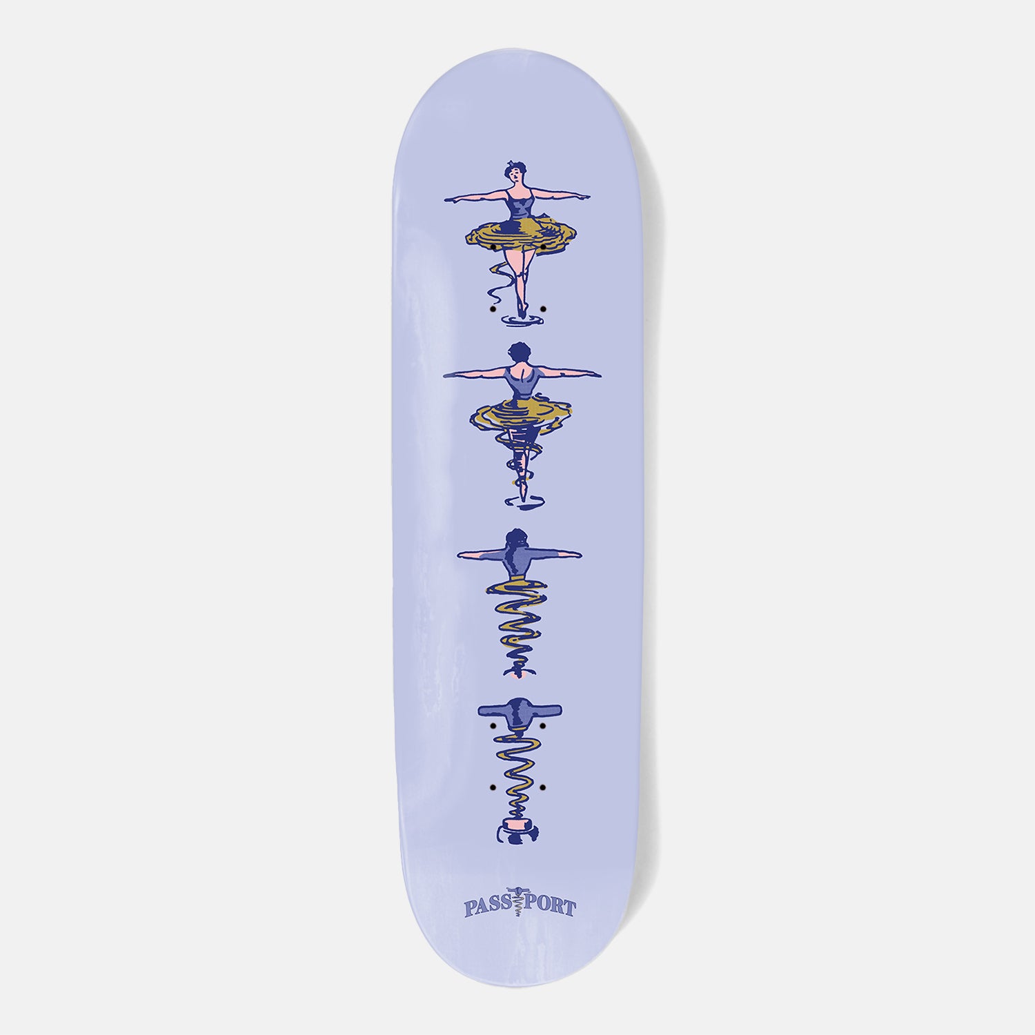 Pass Port Skateboards - 8.5" Corkscrew Spin Me Round Series Skateboard Deck