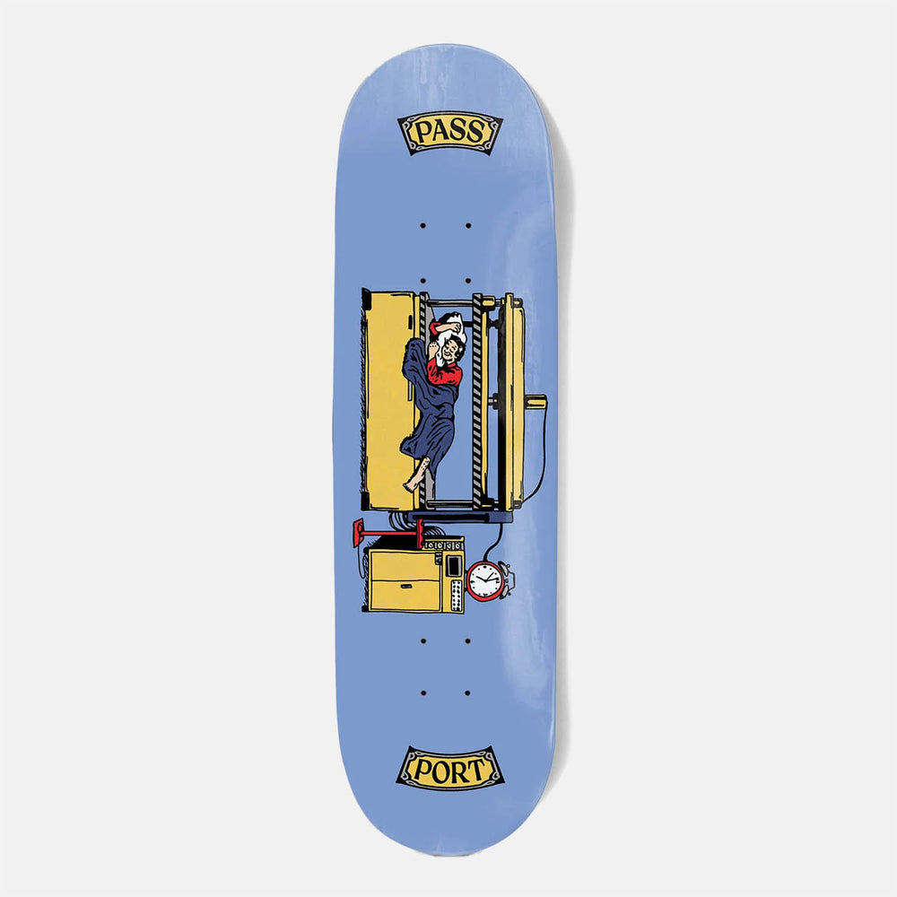 Pass Port Skateboards - 8.5" 'Early Rise' You're Making Me Nervous Skateboard Deck