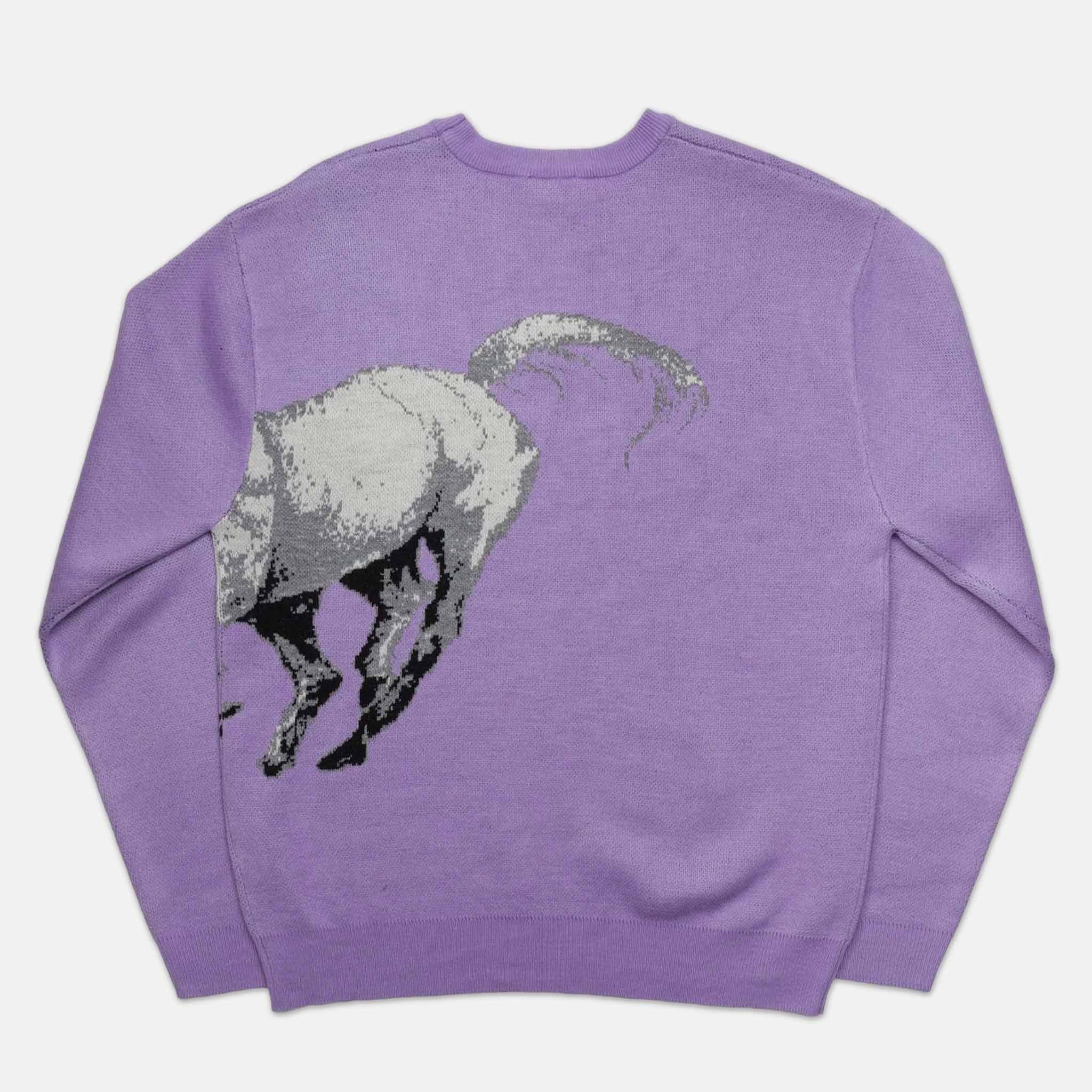 Pass Port Skateboards - Brumbies Knitted Jumper - Lavender