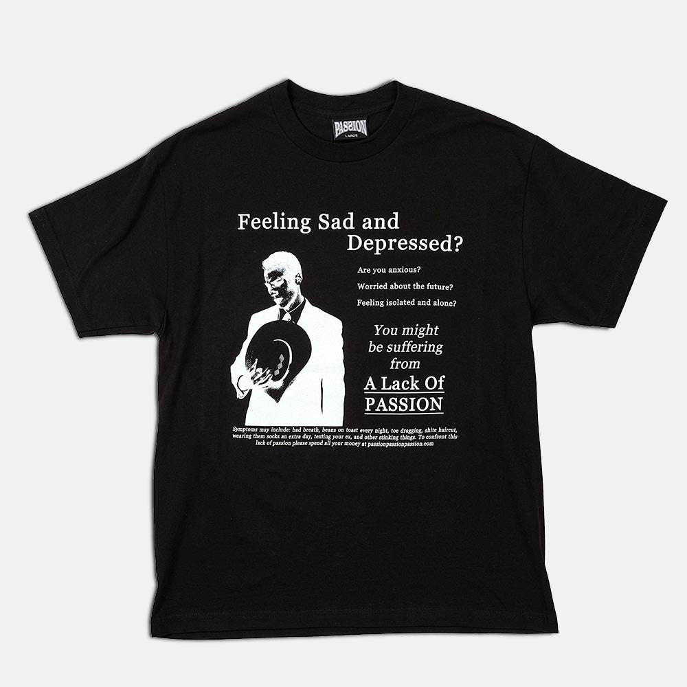 Passion - Helpline T-Shirt - Black