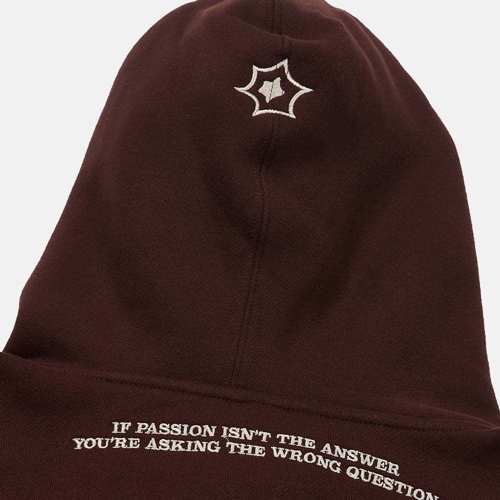 Passion - Target Practice Hooded Sweatshirt - Brown