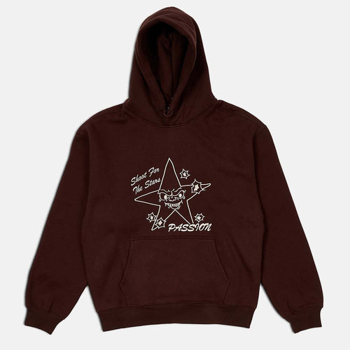 Passion - Target Practice Hooded Sweatshirt - Brown