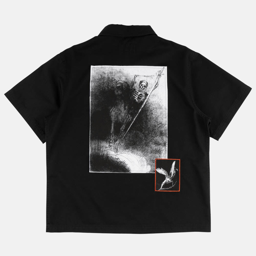 Welcome Skateboards - Dark Age Patches Work Shirt - Black
