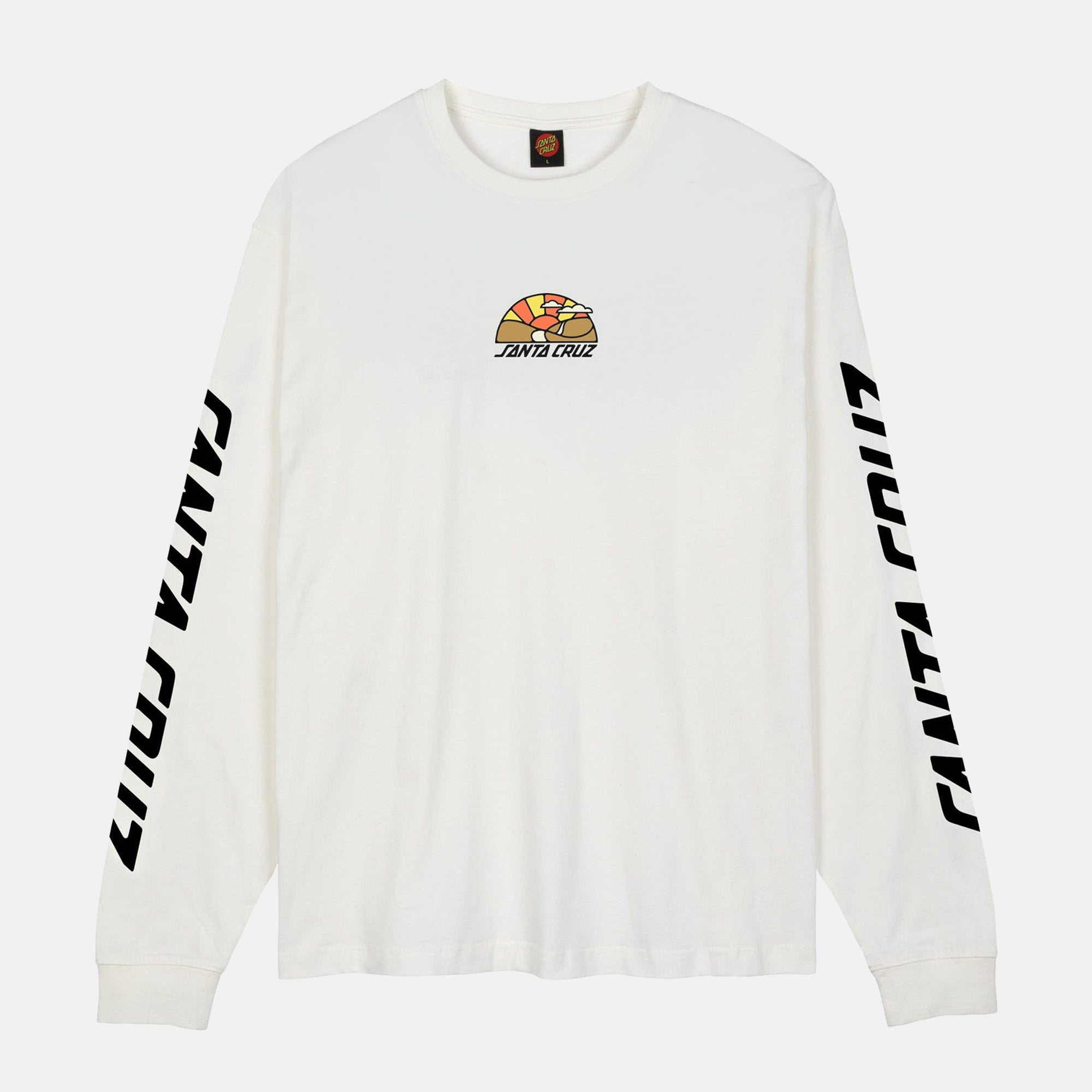Santa Cruz - Pathway Longsleeve T-Shirt - Optic White
