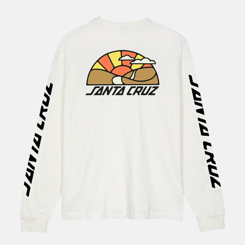 Santa Cruz - Pathway Longsleeve T-Shirt - Optic White