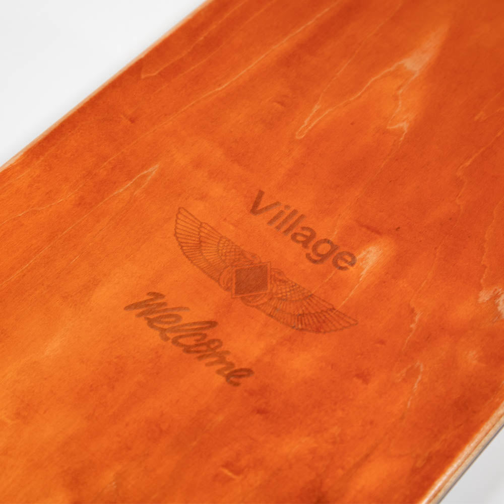 Welcome Skate Store x Village Books - Peter Mitchell Limited Edition Photo Skateboard Deck - 8.25 (Wheel Wells)
