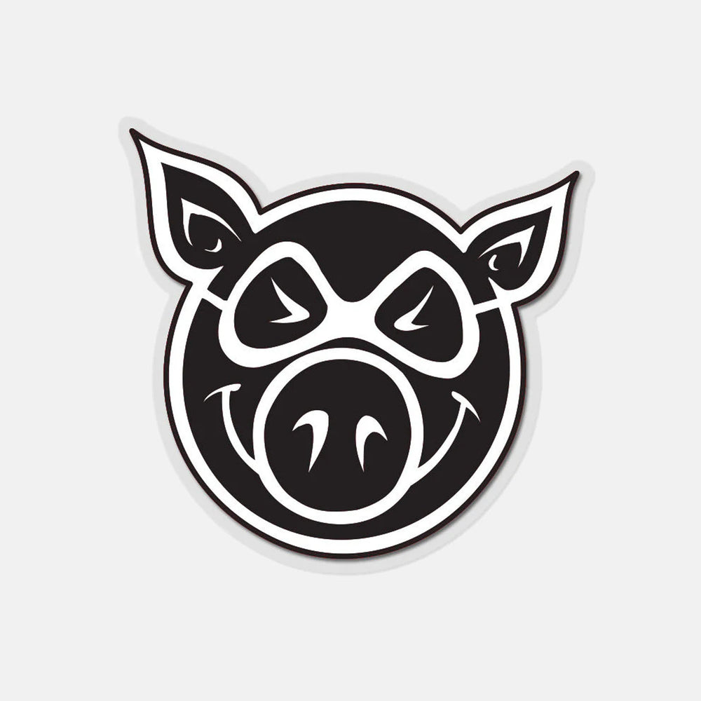 Pig Wheels - 5.5" Pig Head Sticker