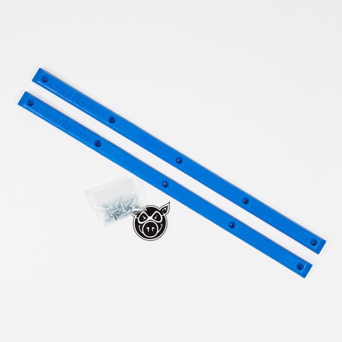 Pig Wheels - Pig Skateboard Rails - Blue