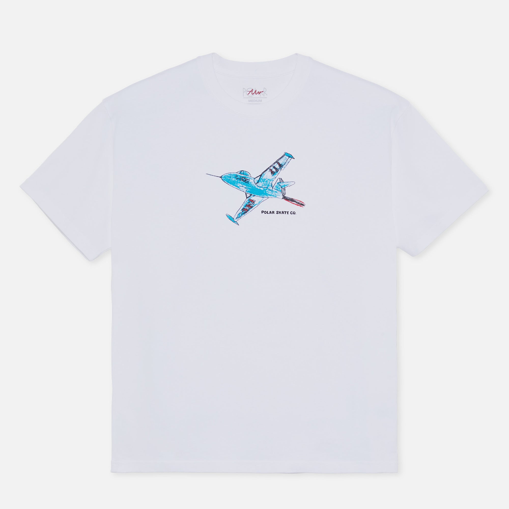 Polar Skate Co. - Panter Jet T-Shirt - White
