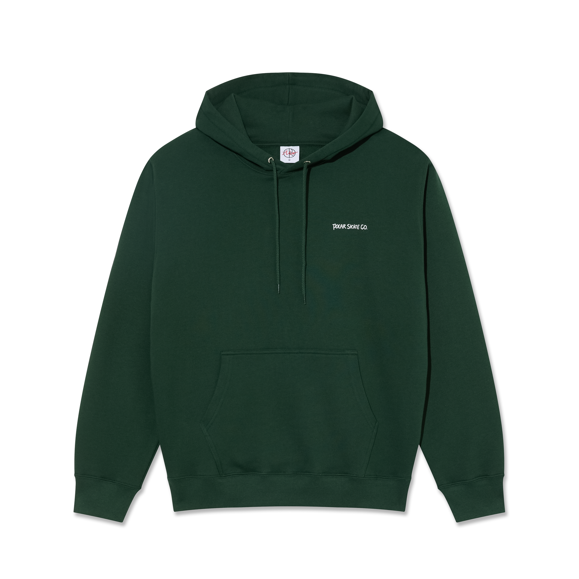 Polar Skate Co. - Dual Living Dave Pullover Hooded Sweatshirt - Dark Green