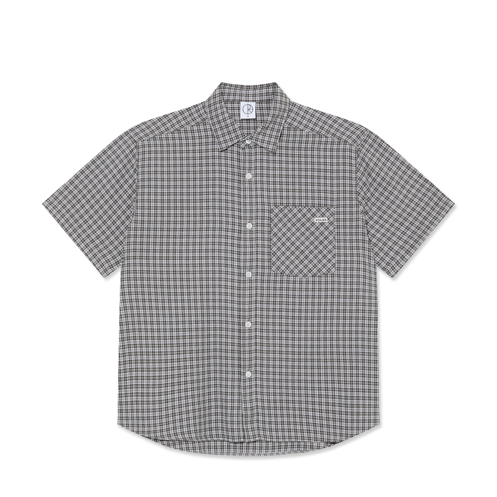 Polar Skate Co. - Mitchell Short Sleeve Shirt - Grey